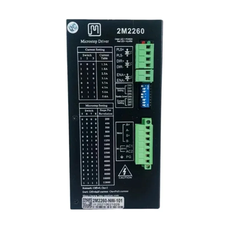 2M2260-NW-101 two-phase stepper driver, suitable for 86 110 stepper motor single-phase 220V