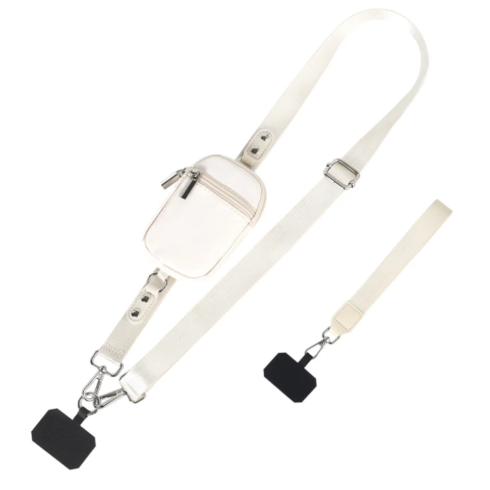 

Многофункциональный регулируемый ремешок для телефона через плечо с кошельком Большая вместительная сумка через плечо для телефона из нейлона