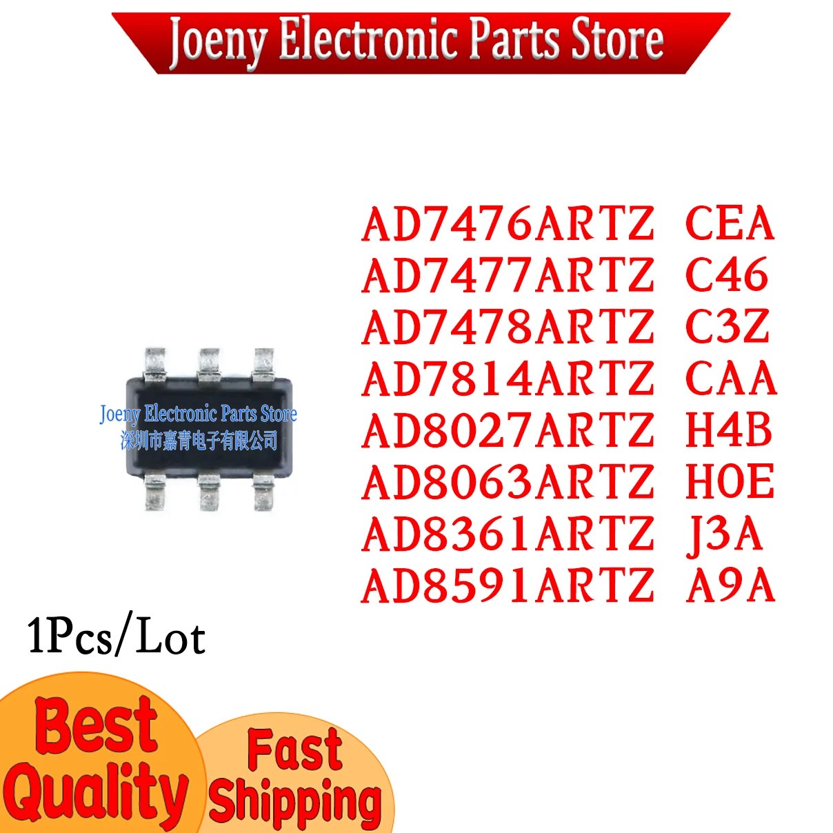 

AD7476ARTZ 7477 7478 7814 8027 8063 8591ART PC shell