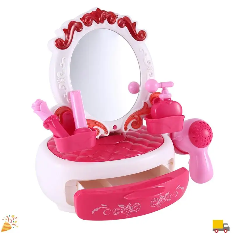

Yh218-5Ce Household Simulation Dresser Children's Small Home Appliances Toys Boys And Girls Set Music With Lights