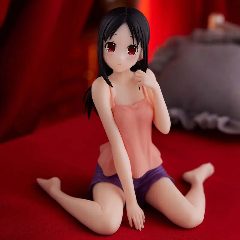 [In stock] Bandai BANPRESTO Relax Time 10cm Shinomiya Kaguya PVC Anime Peripherals Figure Action Collectible Model Toys Ornament