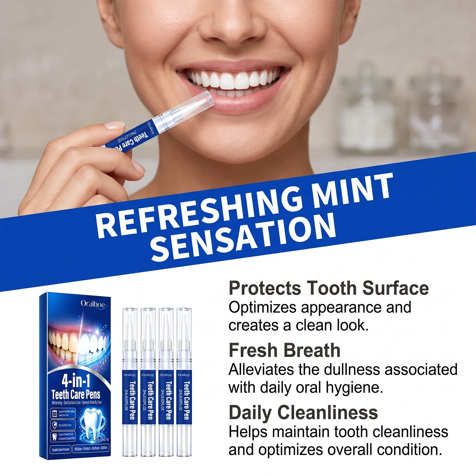 قلم تبييض الأسنان لإزالة البقع - مراجعة Teeth Whitening Pens وسعره