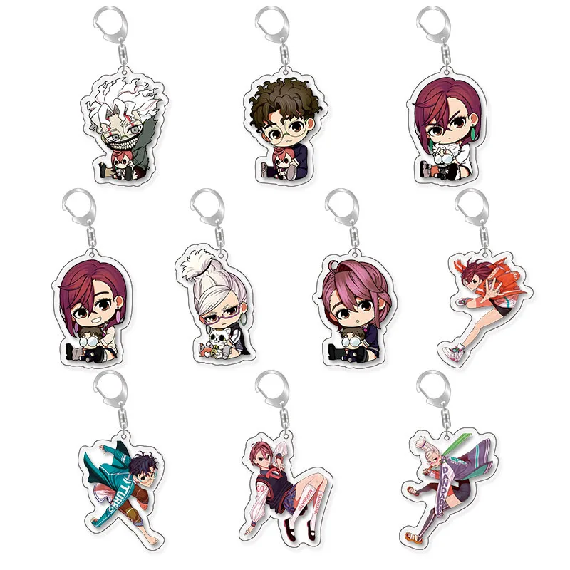 Takeshi Takakura Aya Tsubaki Hiro Arita Popular Anime 2D Peripheral Acrylic Keychain Backpack Pendant Comic Exhibition Gifts