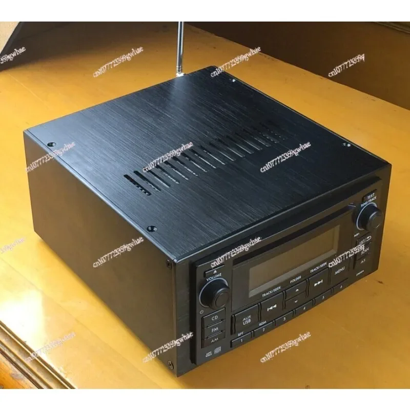 

Полностью алюминиевое автомобильное шасси 2DIN, автомобильный хост DIY настольная стереосистема, подходит для хоста Toyota Subaru