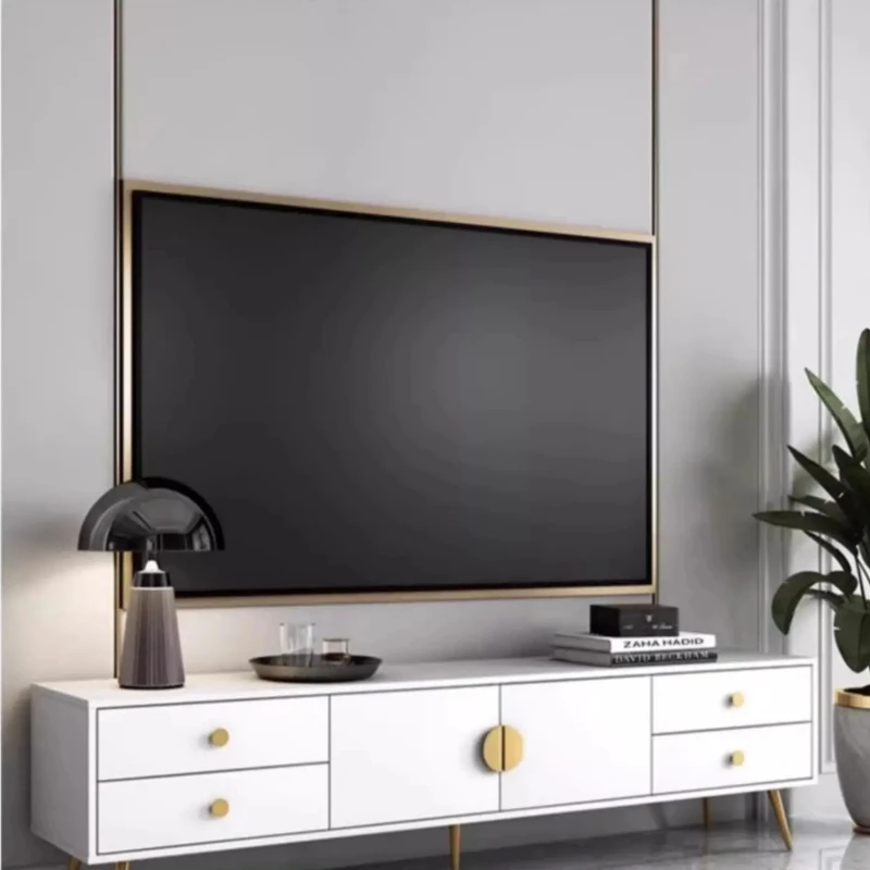 

Living Room Tv Unit Stand Supports Storage Entertainment Center Modern Panel Portable Tv Stand Table Meuble Home Furniture