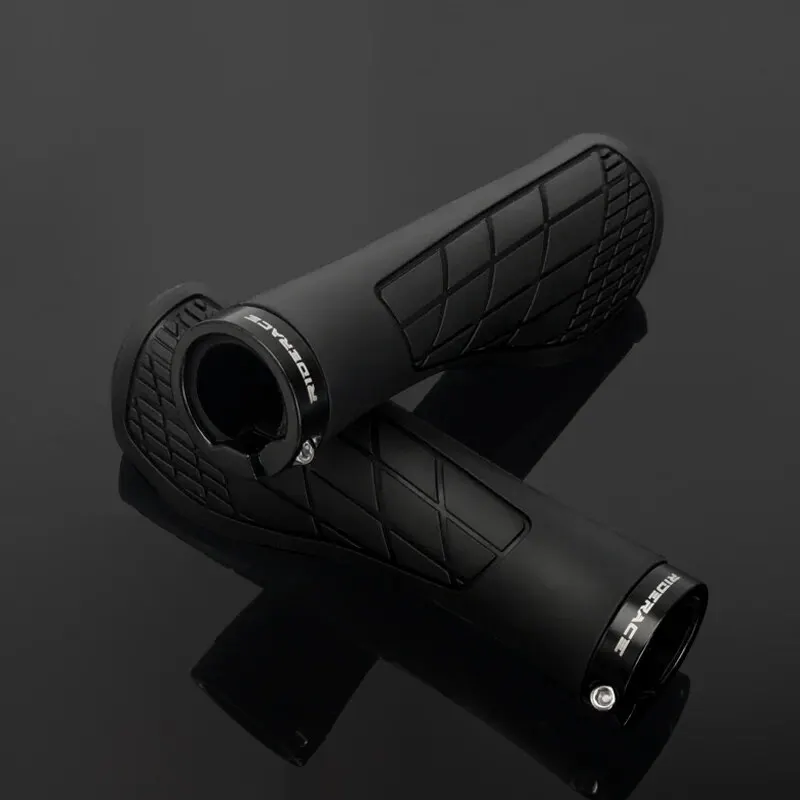 Bicycle Grips Soft Rubber For MTB Mountain Bike Shockproof Anti-Slip Handlebar Cover Lock On Ergonomic Cycling Handle Bar Parts