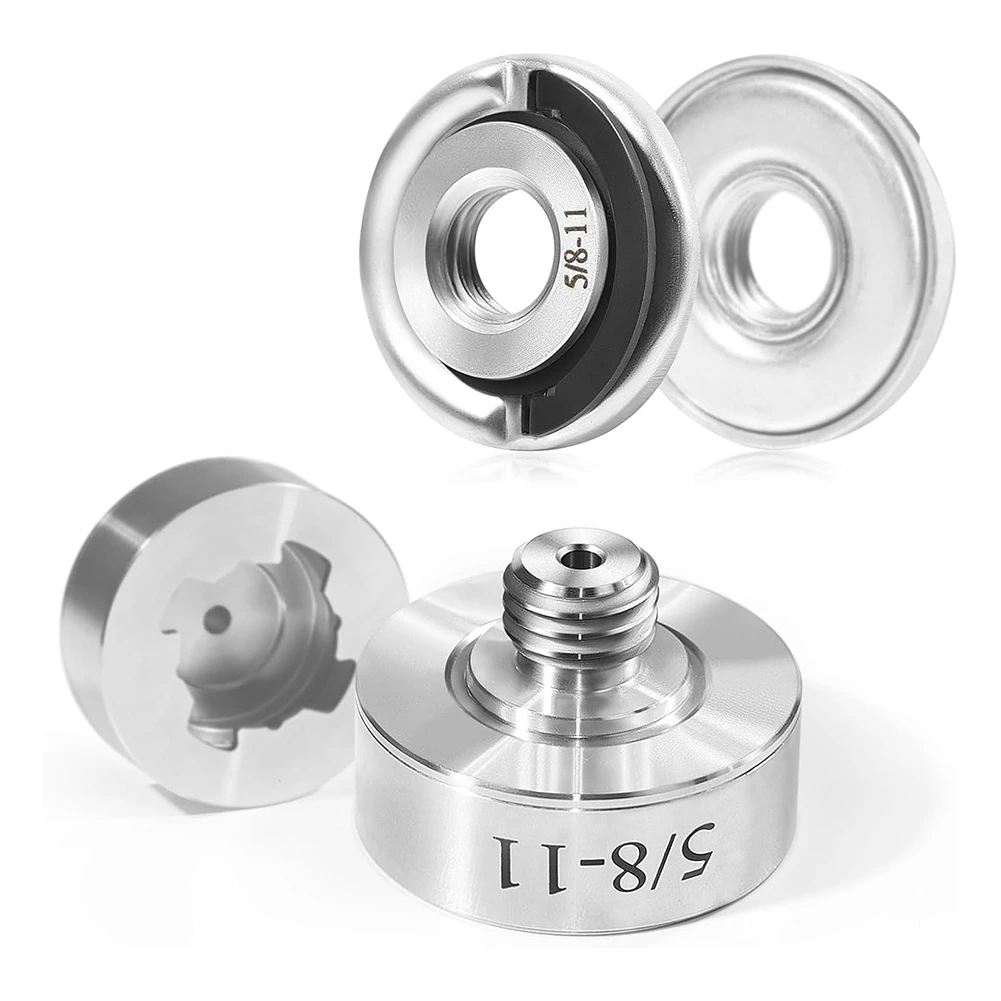 Angle Grinder Adapter Kit with Change Angle Grinder Nut,Suitable for 5/8 Inch-11 Thread XLOCK Angle Grinder,Conversion