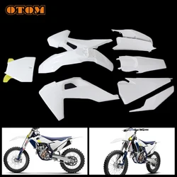 OTOM Motorcycle 2023 Plastic Fender Fairing Kit Full Body Cover Set Side Panel Mudguard For HUSQVARNA FC FE FX TC TE 125 250 450