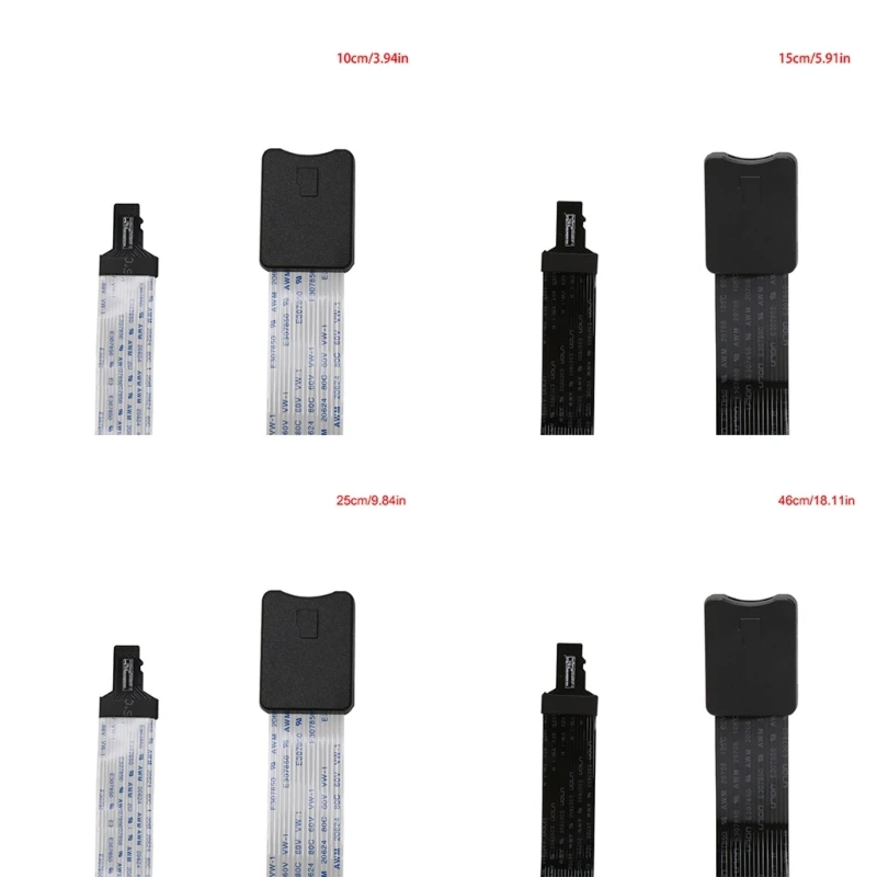 2025 New TF Card Female To TF micro SD Male Flexible Memory Card Extension Cable Reader TF To MicroSD Extension Adapter Cable