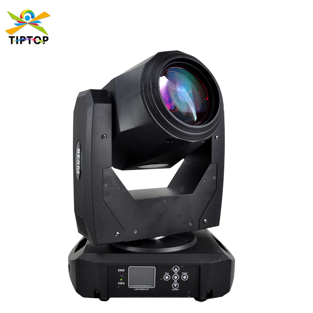 

TIPTOP Stage Light TP-2R 132W Sharpy Beam Moving Head Spot Light 8 Facet Prism Lens Smooth Fast X Y Movement High Brightness