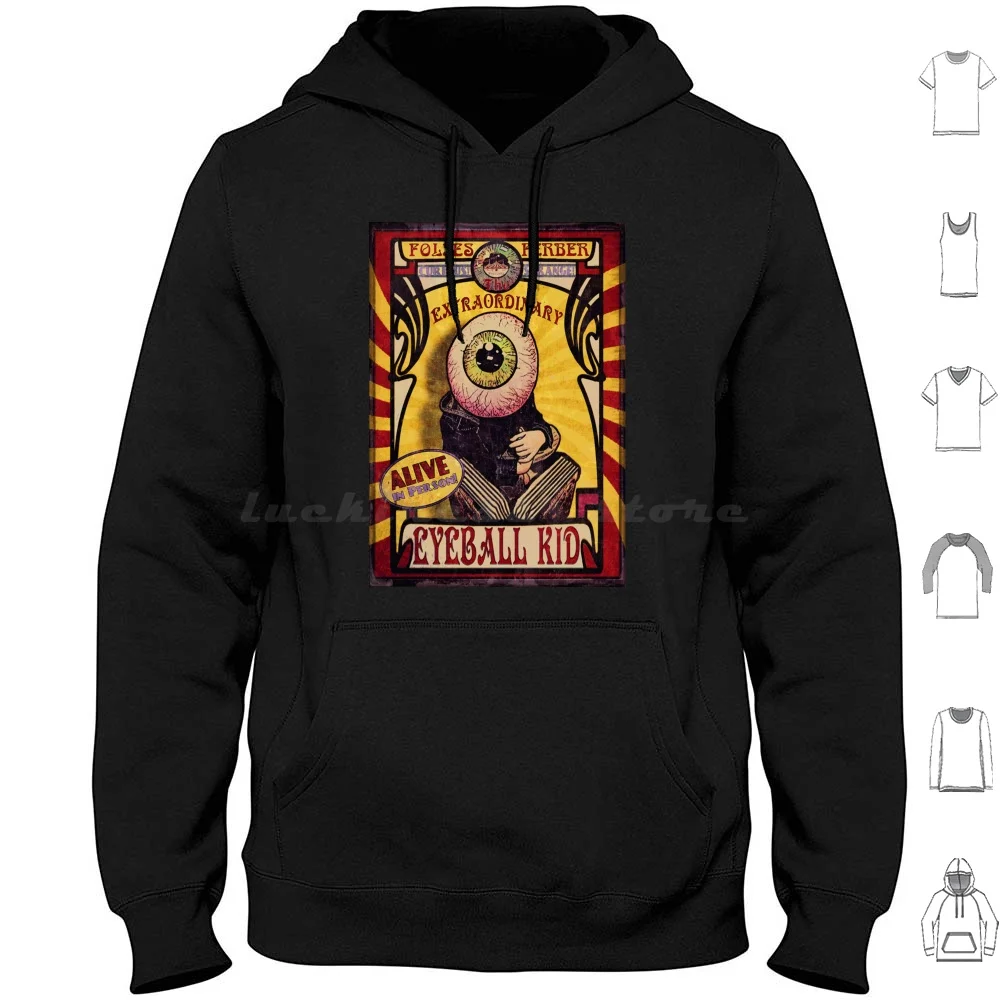 The Extraordinary Eyeball Kid Sid Hoodies Long Sleeve Tom Waits Tom Waits Graphite Music Microphone Nick Cave Bob