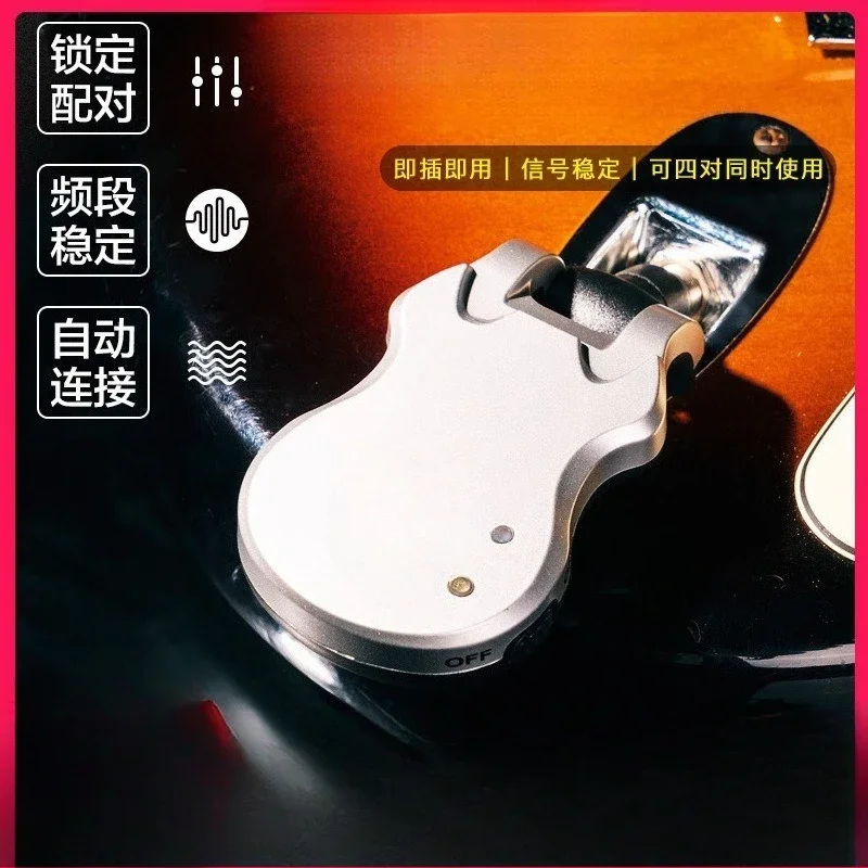 Musical instrument wireless transmitter receiver bakelite guitar bass blowpipe audio connection