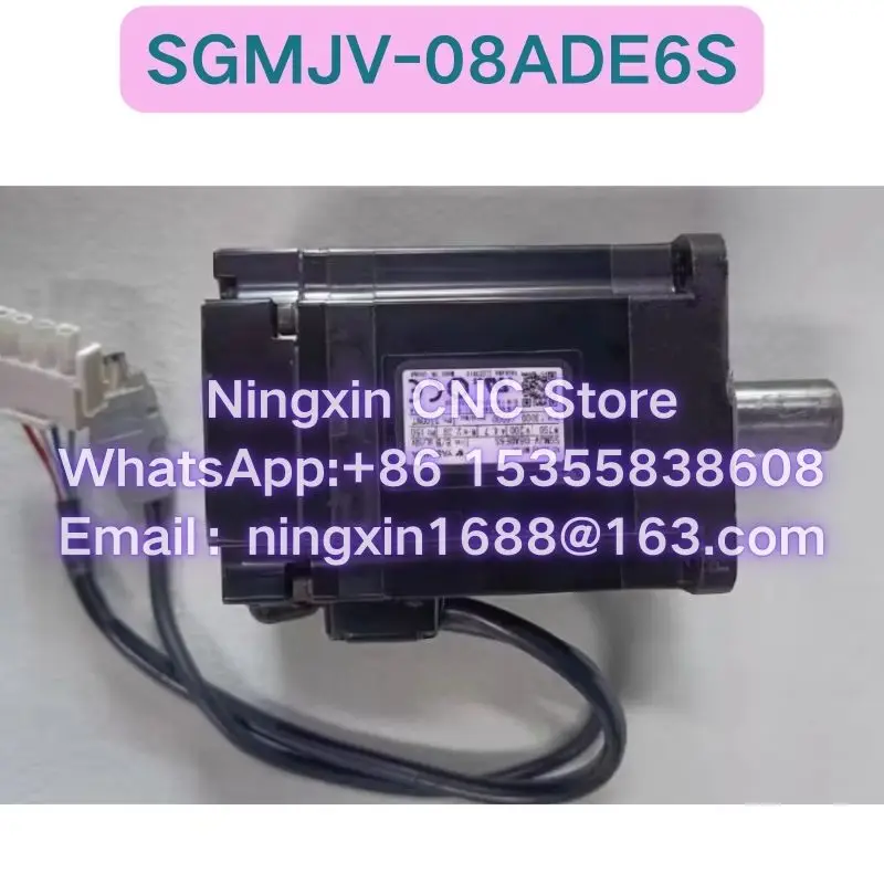 Second-hand SGMJV-08ADE6S servo motor Functional test OK Fast delivery