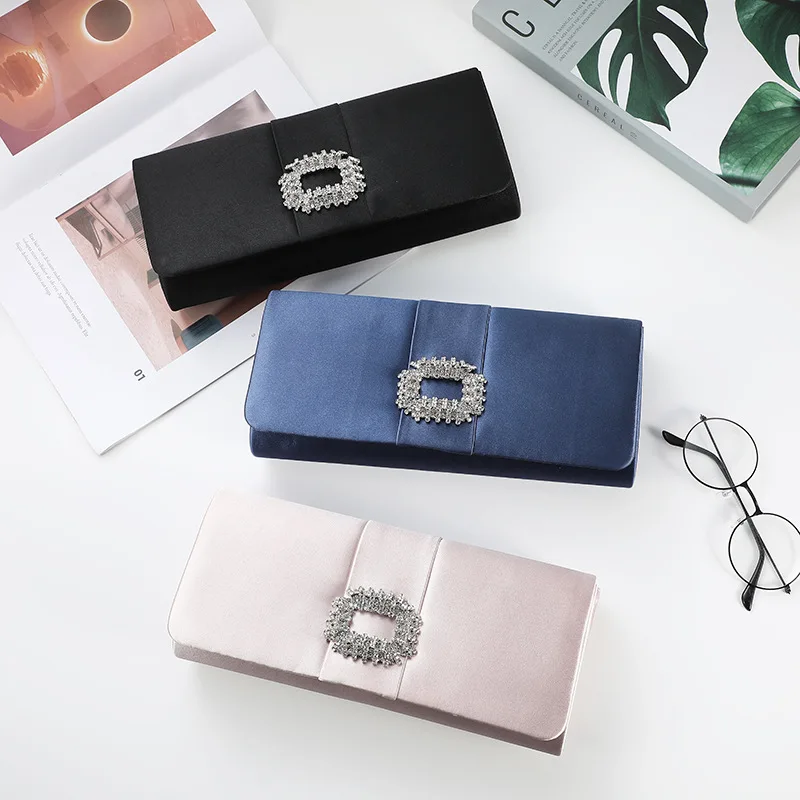 Diamonds Clutch Bags for Women 2023 Fashion Velvet Evening Party Clutches Luxury Dinner Purse Female Day Shopper Shoulder Bag