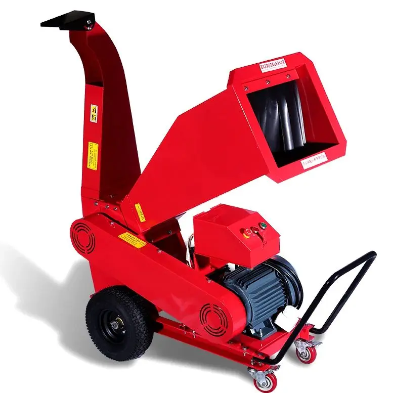 

Индивидуальный бензиновый измельчитель древесины для ландшафтных работ, быстрый портативный шредер на колесах для сада и фермы