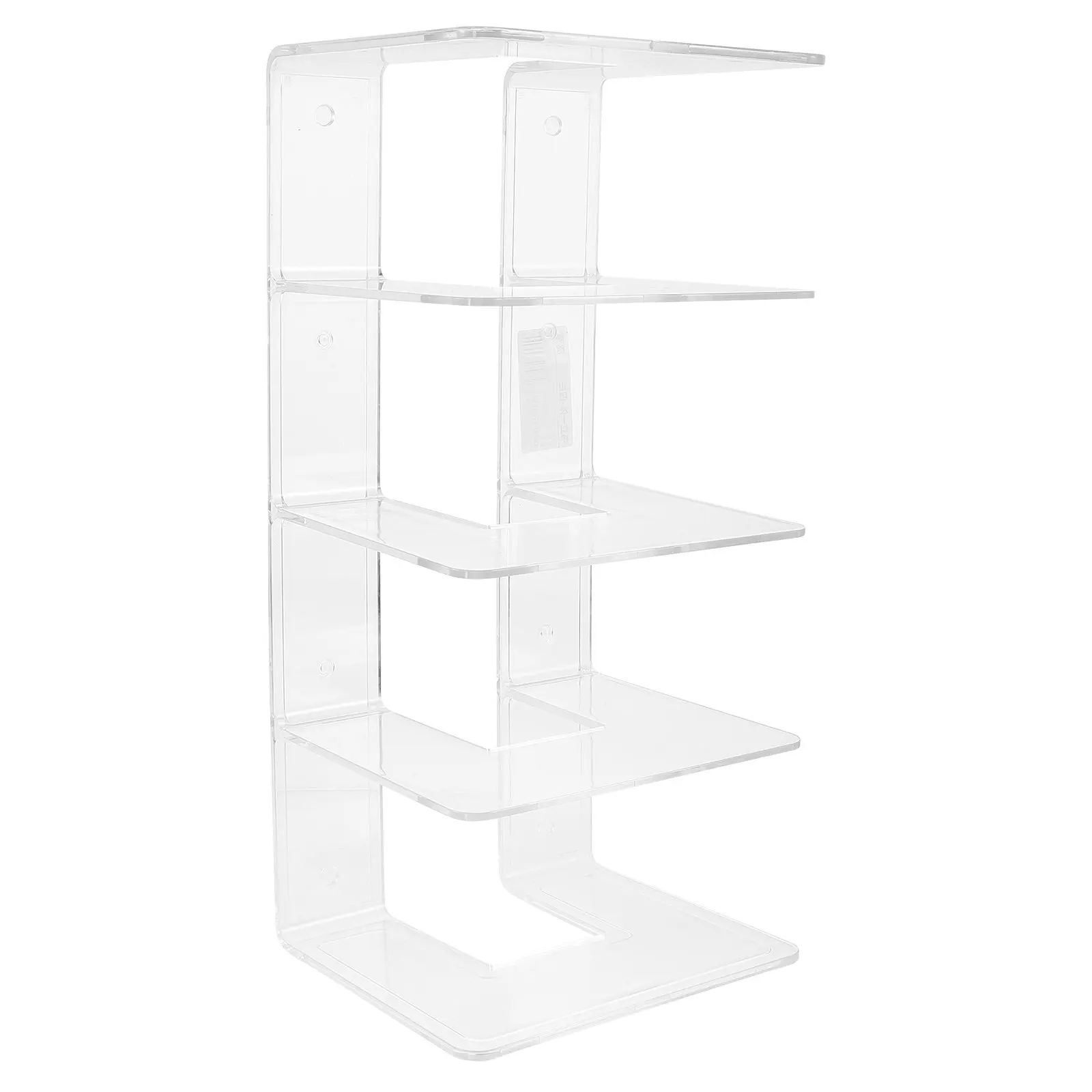 Clear Acrylic Bookend for Desk, Office, Shelf – Stylish Book Stopper & Organizer