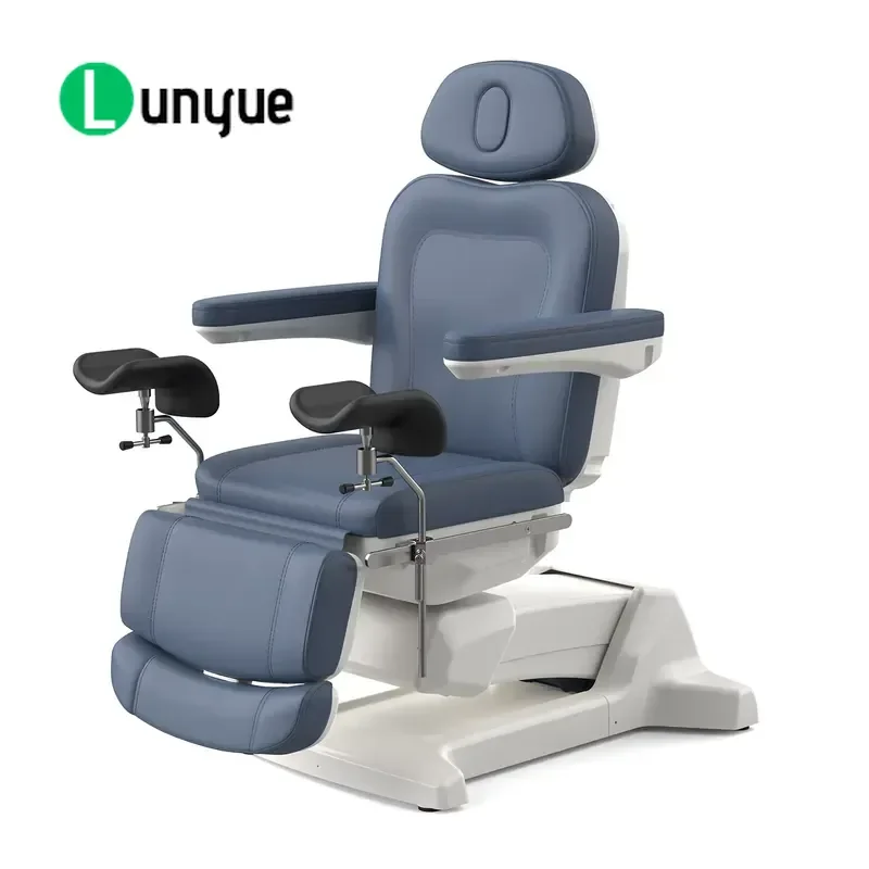 Professional Adjustable Electric Recumbent Dialysis Examination Chair Spa Facial Bed Comfortable Metal Frame for Clinic
