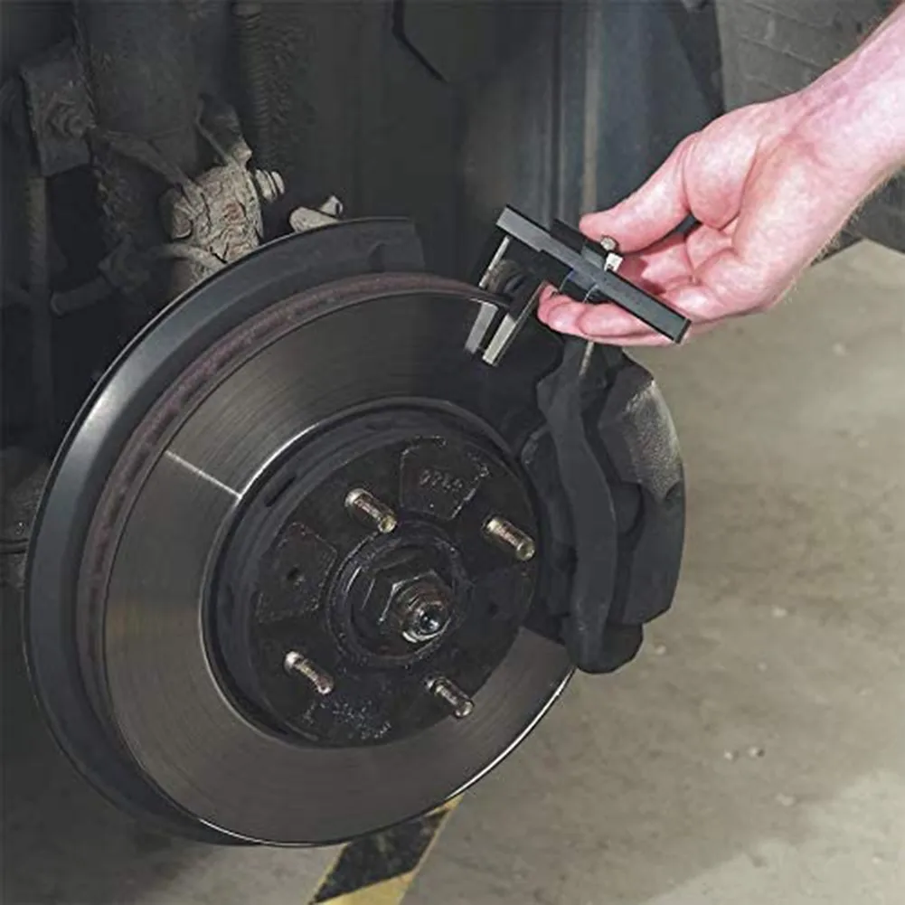 0-50mm Stainless Steel Vernier Caliper for Automotive Brake Disc Thickness Checks with Floating Jaw and Fine Graduated Scale