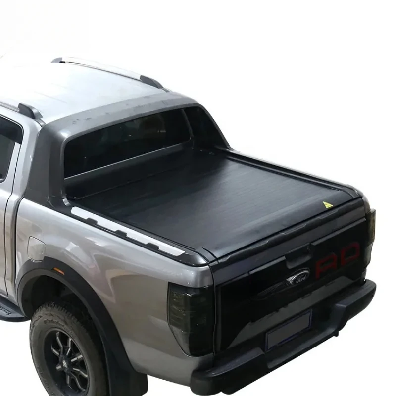 

Best SellingST Roller Lid Truck Pick up Bed Cover Tonneau Cover Aluminium Alloy Ranger WildtrakHigh Quality