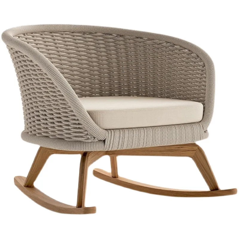 

Терраса из ротанга для двора, сада, простой современный диван, комбинация стула из ротанга