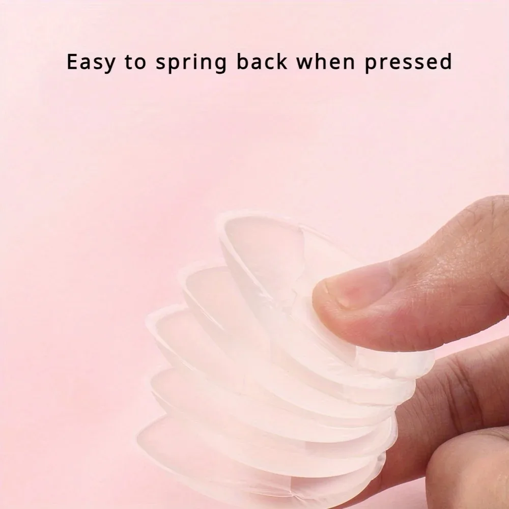 2025NEW5 Pack Mini pointes de doigts en silicone-pinceaux de maquillage réutilisables et sans parfum pour fond de teint, correcteur et poudre