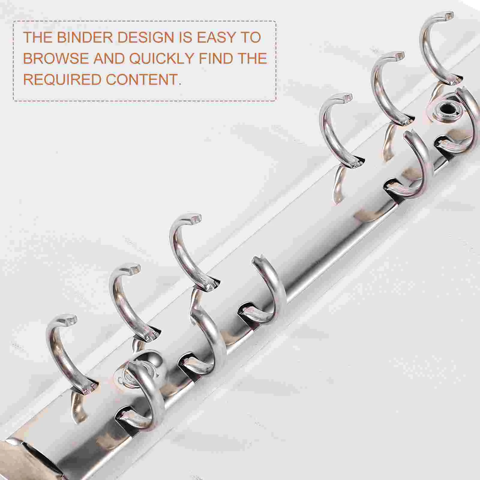 Cartoon Loose-leaf PVC Storage Album 3-inch Photo A5a6 Cute Binder (a5 #Dream Blue) Plastic Planner Cover Note Pads