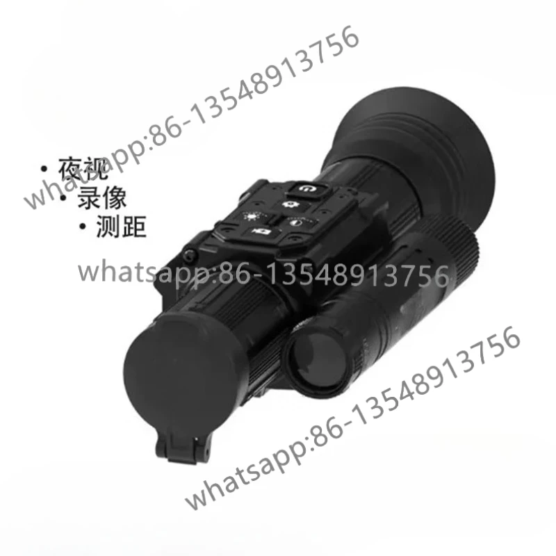 

Прицел ночного видения, тепловизионный тепловизионный прицел, полностью черный, видимый, регулируемый