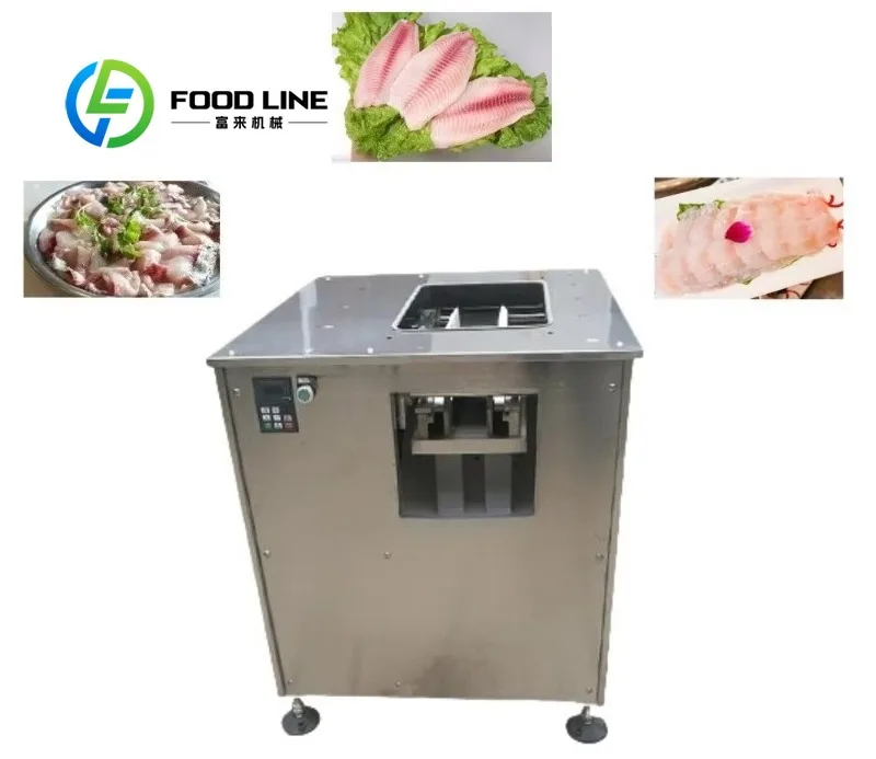 Stainless Steel Fish Minced Fillet Making Machine Tilapia Fish Filleting Machine Automatic Fish Meat Slicing Machine Brand New