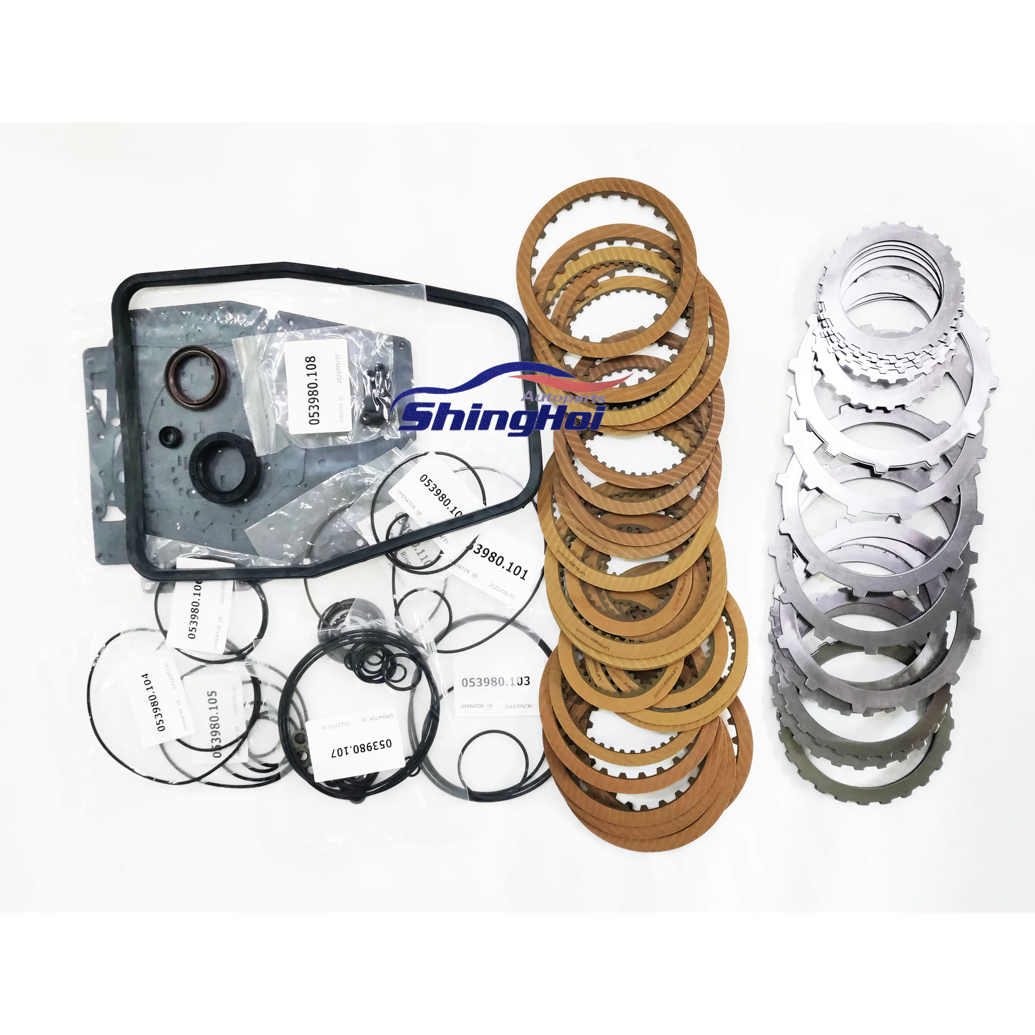 

New 4 Speed 4HP22 Automatic Transmission Master Rebuild Kit With Steel Friction Kit