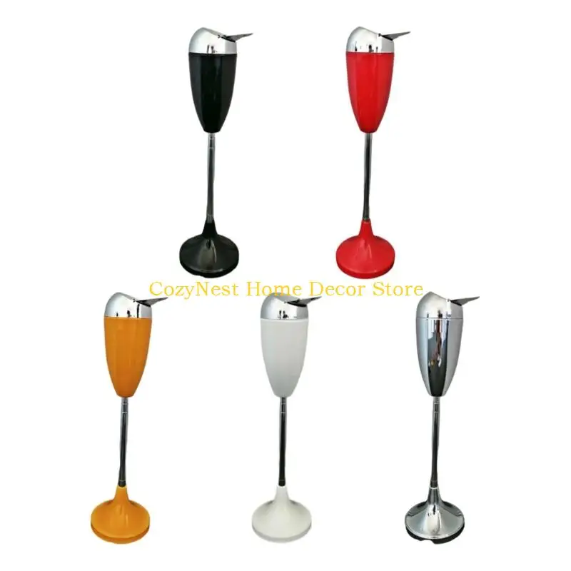 

92MF Выдвижные стойки Металлическая пепельница 1 касание Механизм самоочистки Устойчивость к атмосферным воздействиям отделка