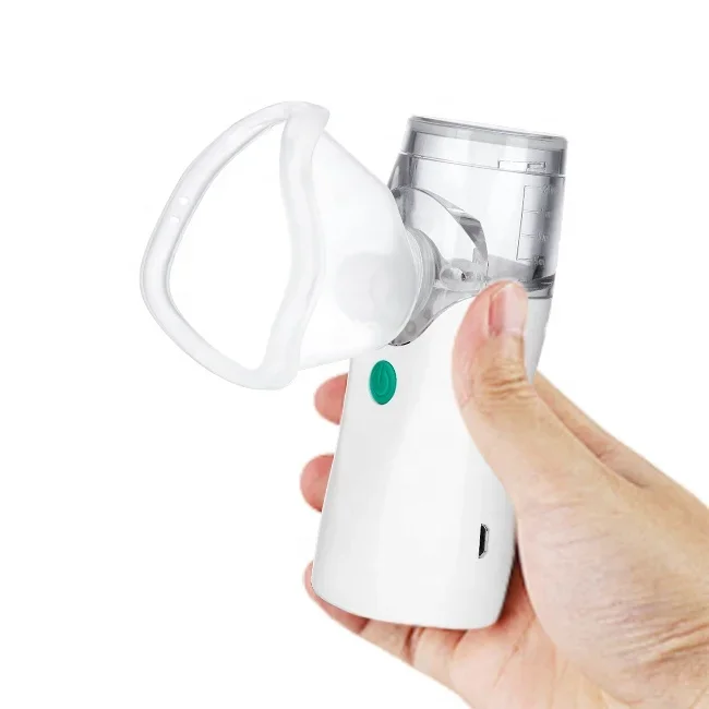 

Portable pharmaceutical inhaler with rechaegable battery 1200mA mesh nebulizer mini baby inhalator compressor nebulizer