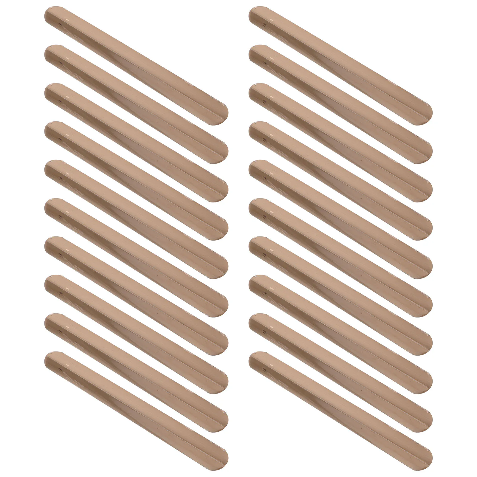 50 Pcs Metal Steel Sheet Kids Slap Bracelet Accessories Wristband Inner Components