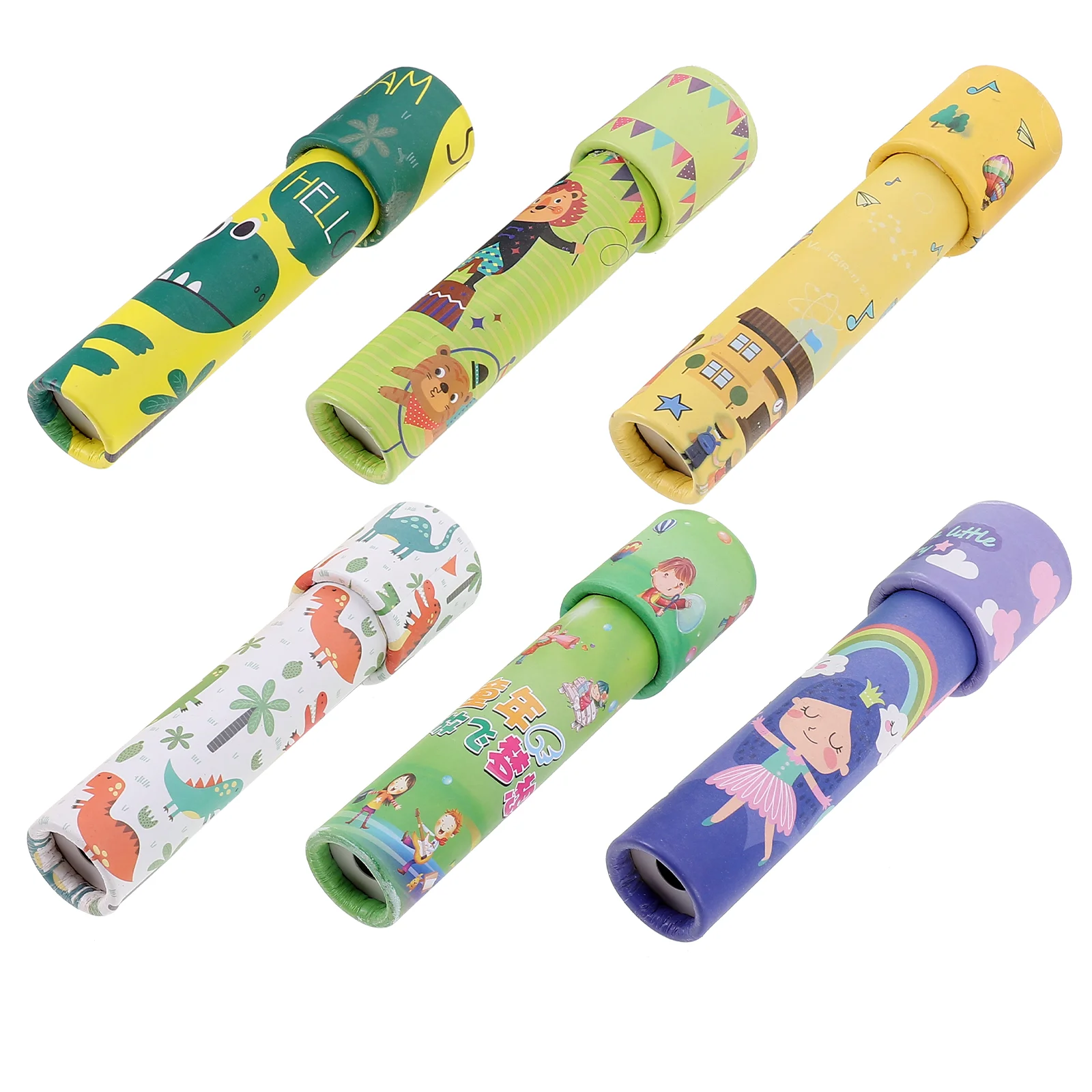 

8 Pcs Kaleidoscope Multiple Rotating Kaleidoscopes Toy Prizes for Kids Toys Portable Educational Plaything Viewfinder Child