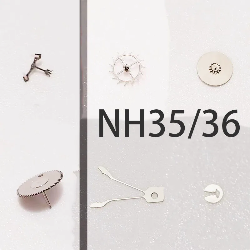 

for precision NH35 NH36A escapement wheel escapement fork automatic wheel automatic fork umbrella wheel bolt horse wheel horse f