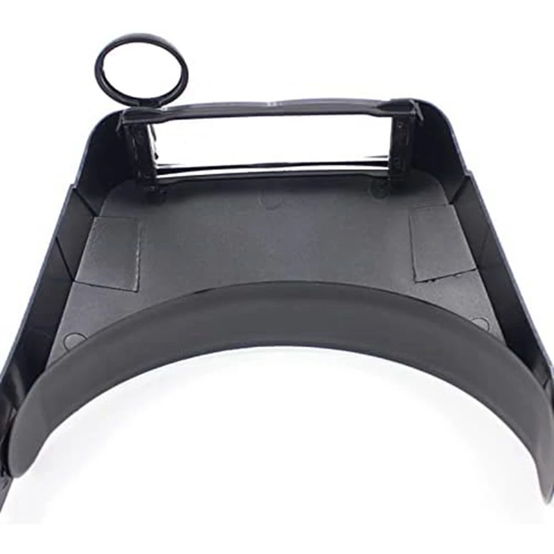 Slimline Headband Magnifier with 3 Lenses, Assisted Repair of Head-Mounted Reading Magnifying Glass 1.5X/3X/9.5X/11X-A62I