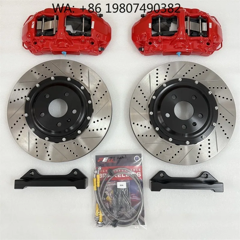 

6 Piston Universal Big Brake Kit 355-405mm Disc High Performance Racing System For Full-size Luxury SUV Universal Refit Modifica
