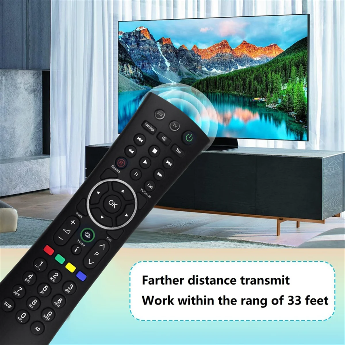 T05C-RM-I08UM Menggantikan Remote Control untuk Perekam HDD TV Humax FreeSat+