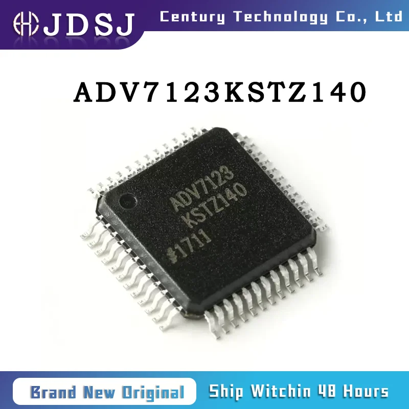 1PCS/10PCS/50PCS/100PCS ADV7123KSTZ140 IC DAC 10BIT A-OUT 48LQFP Brand New Original Chip