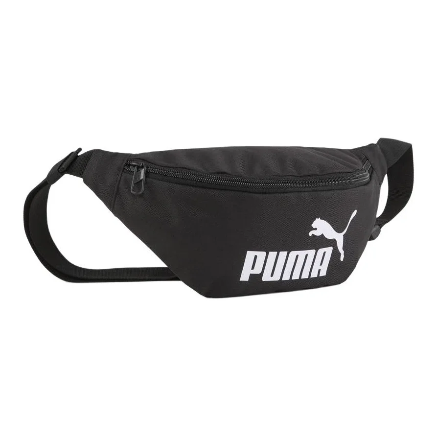 puma-phase-polyester-fanny-pack-unisex-black-white-09116501