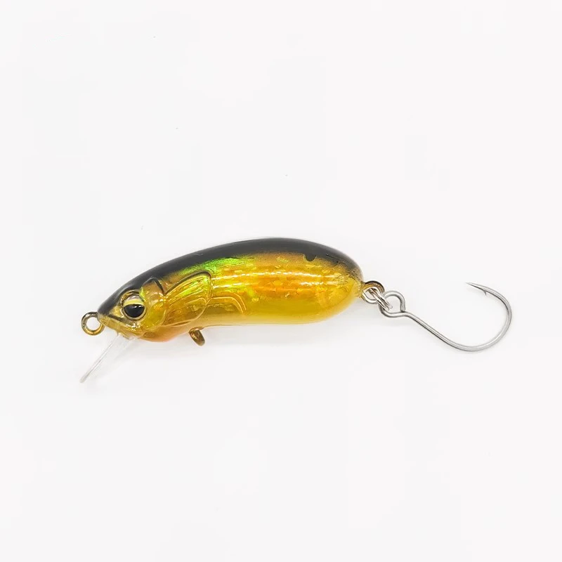 1Pc CC40 CC35 Micromatter Langsam Sinkende Minnow Angeln Locken 4,3g 45mm Niedrigen Schwerpunkt Stille System künstliche Gefälschte Köder – Detail 22