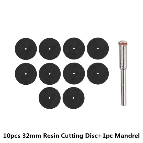 CMCP 32mm Abrasive Cutting Disc With Mandrels Grinding Wheels For Dremel Accesories Metal Cutting Rotary Tool Saw Blade - Image 13