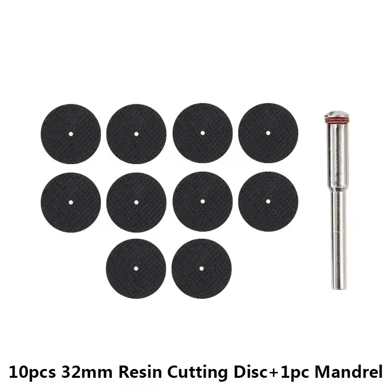 CMCP 32mm Abrasive Cutting Disc With Mandrels Grinding Wheels For Dremel Accesories Metal Cutting Rotary Tool Saw Blade - Image 13