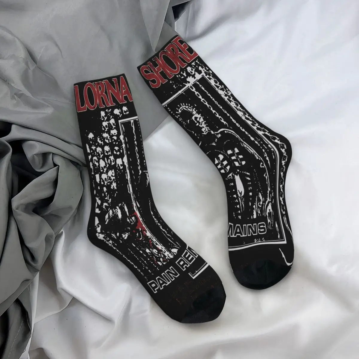 Lorna Shore Men Women Socks Outdoor Novelty Spring Summer Autumn Winter Stockings Gift