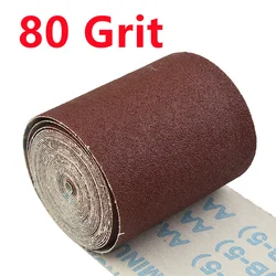 80-600 Grit Sandpaper Roll 10cm X 5meter Emery Cloth Roll Abrasive Sand Paper Roll For Wood Furniture Metal Polishing Tools
