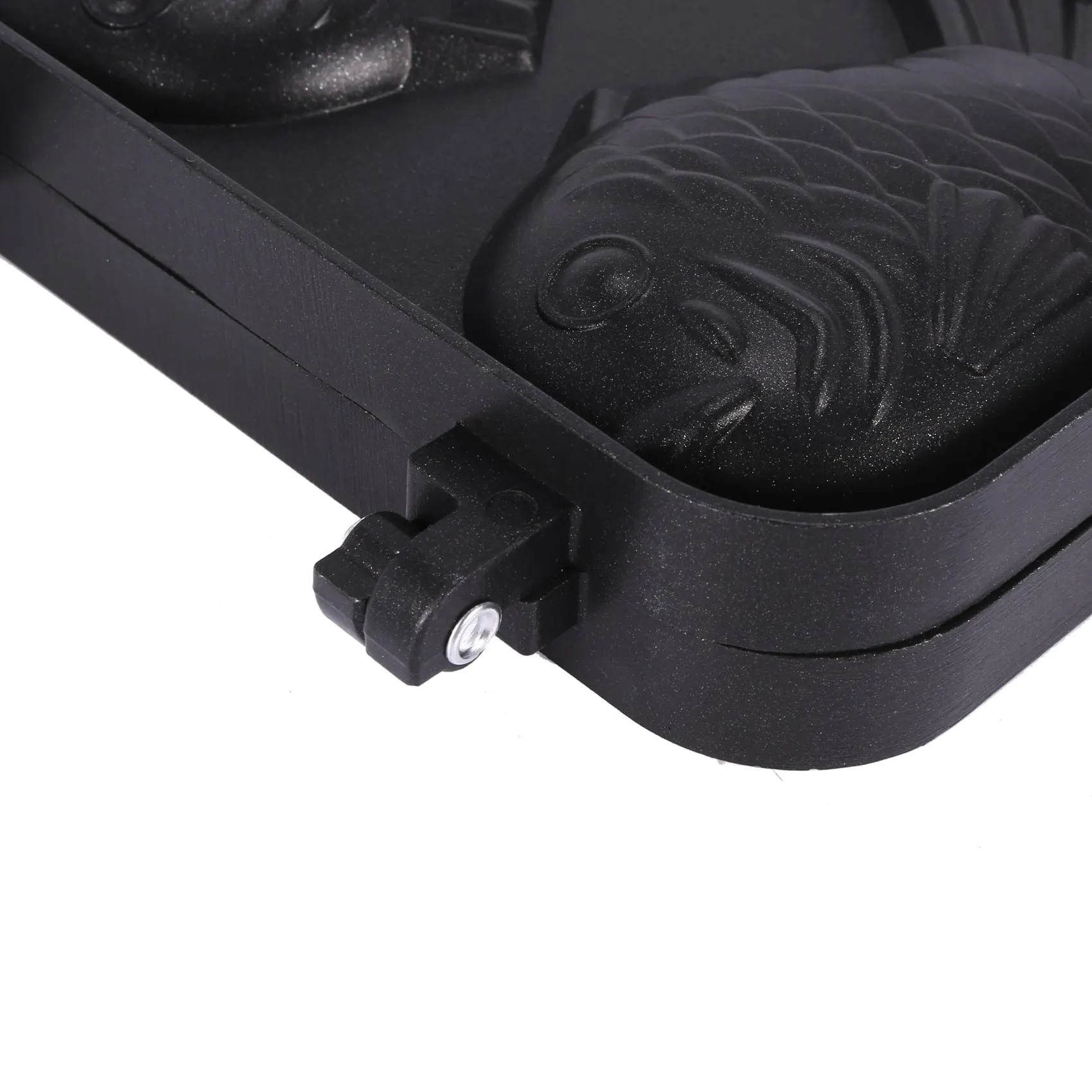 Doings Taiyaki Double Fish Shaped Hot Dessert Waffle Cake Maker Pan Japanese Pancake Double Pan Fry Pan