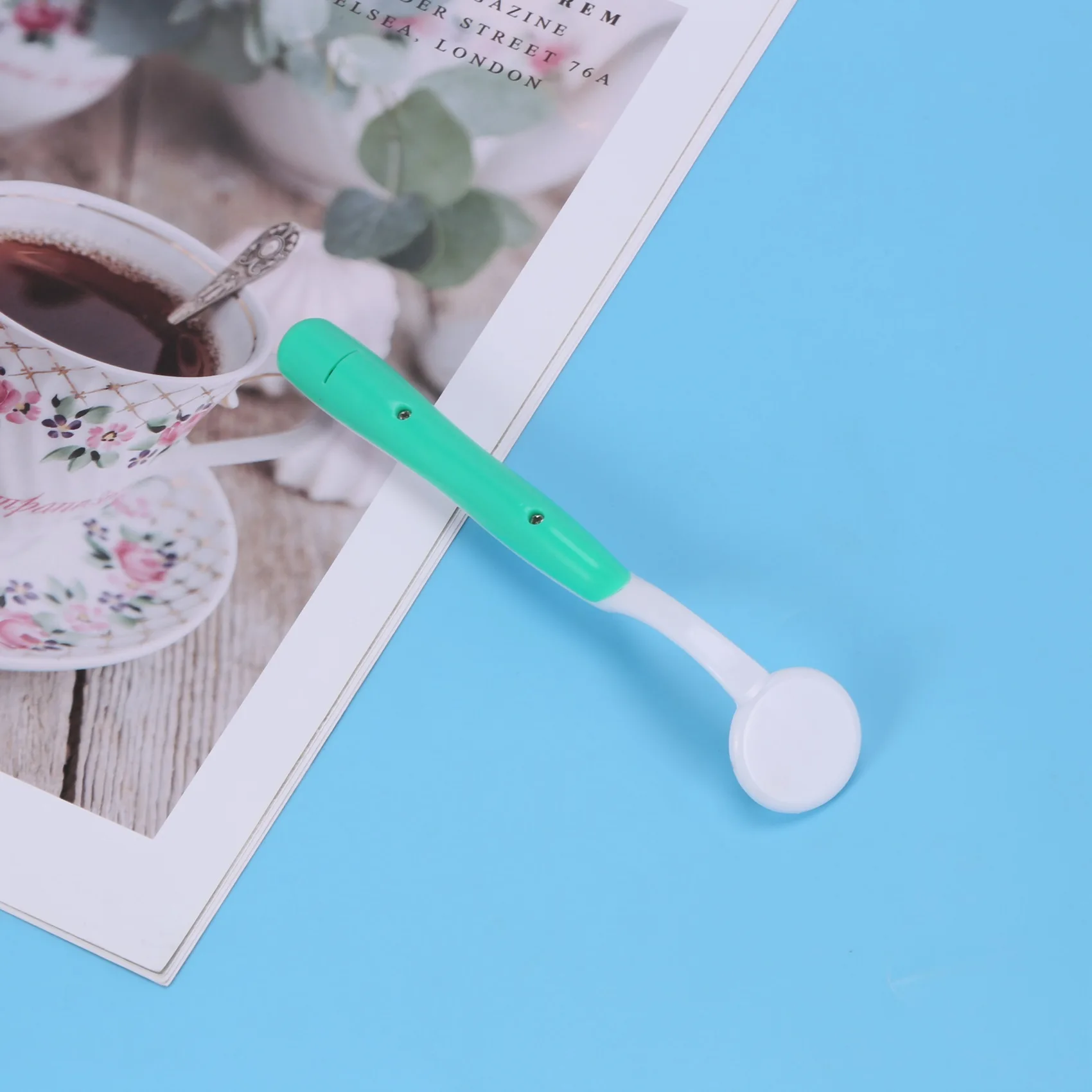 1 قطعة مصباح ليد الأسنان مرآة الفم السوبر مشرق الفم مرآة مضيئة العناية بالأسنان أداة آلة نظافة الفم المبيعات