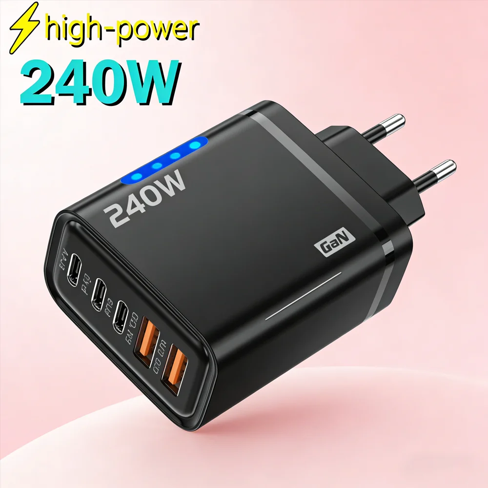 240W 5 Ports Mobile…