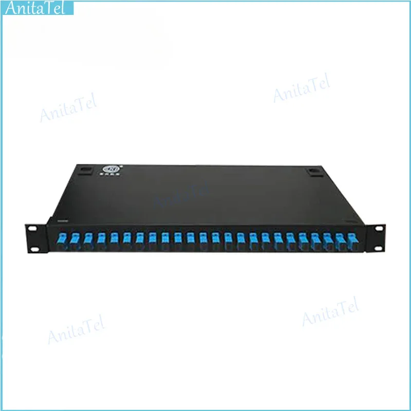 

Fiber Optical Distribution Box 24 Core Optic Terminal Full With Adapter Pigtail SC-FC-ST/UPC Single&Multi Mode