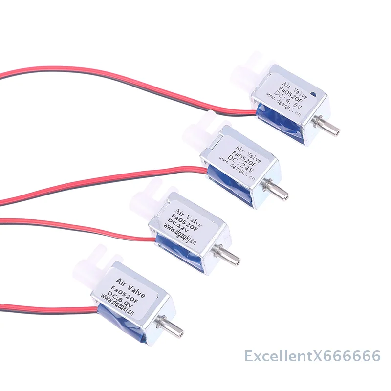Tiny Mini Solenoid วาล์ว DC 4.5V 6V 12V 24V ปกติปิด N/C Flow Control วาล์วน้ําสําหรับปั๊มน้ํา