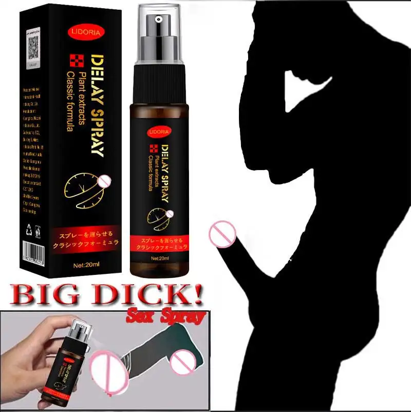 Sex Delay Spray Sex for Men 20ml Male External Use Anti Premature Ejaculation Lasting Long 60 Minutes Penis Enlargement Pills